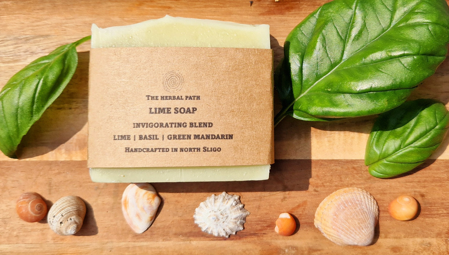 Lime | Basil | Green Mandarin | Natural Soap