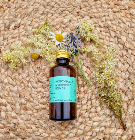 Meadowsweet & Chamomile Body Oil